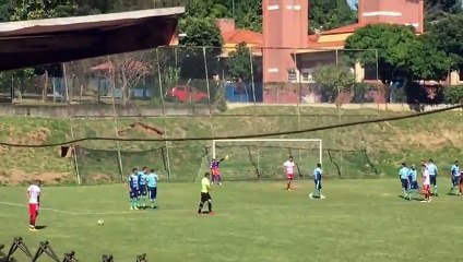 PRIMEIRO GOL DO JHOU DE FALTA NA FINAL DA RECOPA 2019