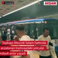 Bir İETT klasiği... İstanbul'da tramvay arızası yolcuları panikletti