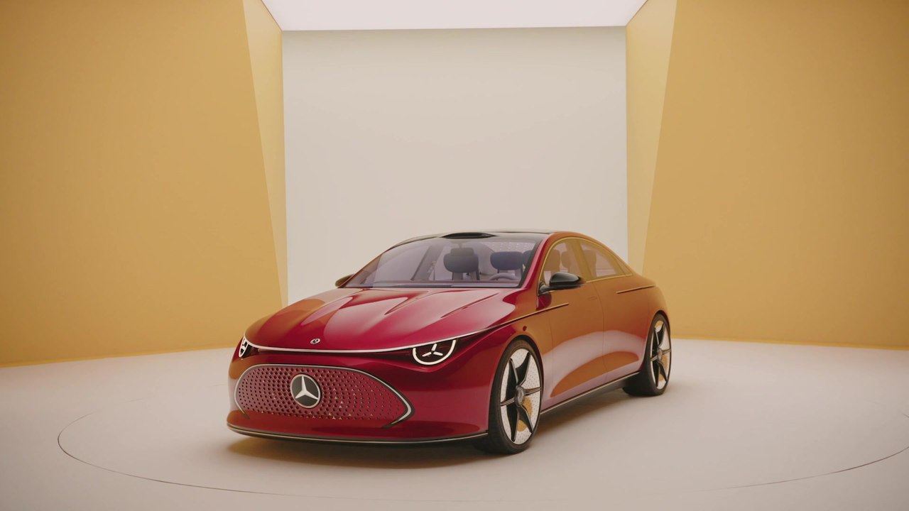 The new Mercedes-Benz Concept CLA Class Exterior Design