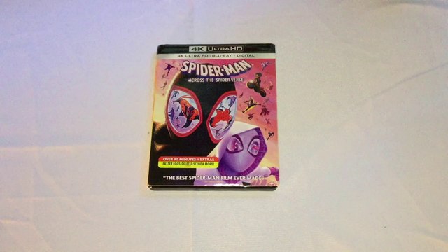 Spider-Man: Across the Spider-Verse 4K/Blu-Ray/Digital HD Unboxing