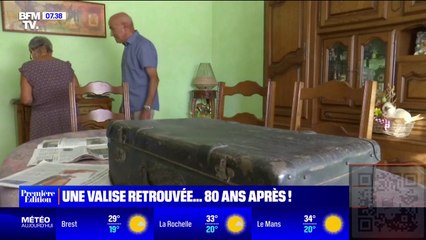 Ils retrouvent la valise de leur grand-père, déporté en Allemagne comme prisonnier de guerre en 1940