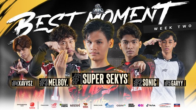 Sorotan Terbaik MPL Malaysia Musim 12 Minggu 2