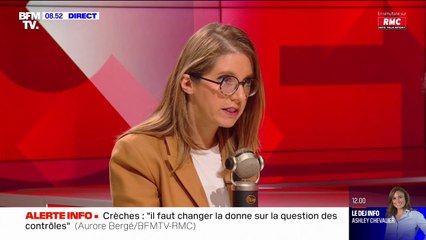 Aide alimentaire: "Si jamais on venait à manquer, l'État sera au rendez-vous", assure Aurore Bergé