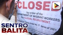 Isang maritime consultancy firm sa Parañaque, ipinasara dahil sa mga nakitang paglabag