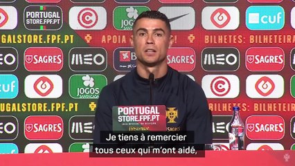 Ronaldo : "J'en veux encore plus "