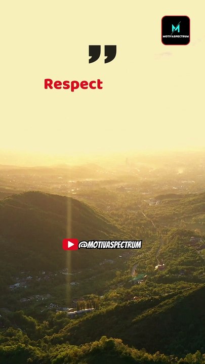 Respect Creates | Respect Quote | #respect #motivation #shorts
