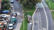 A270 Lewes Road in Brighton closed following collision