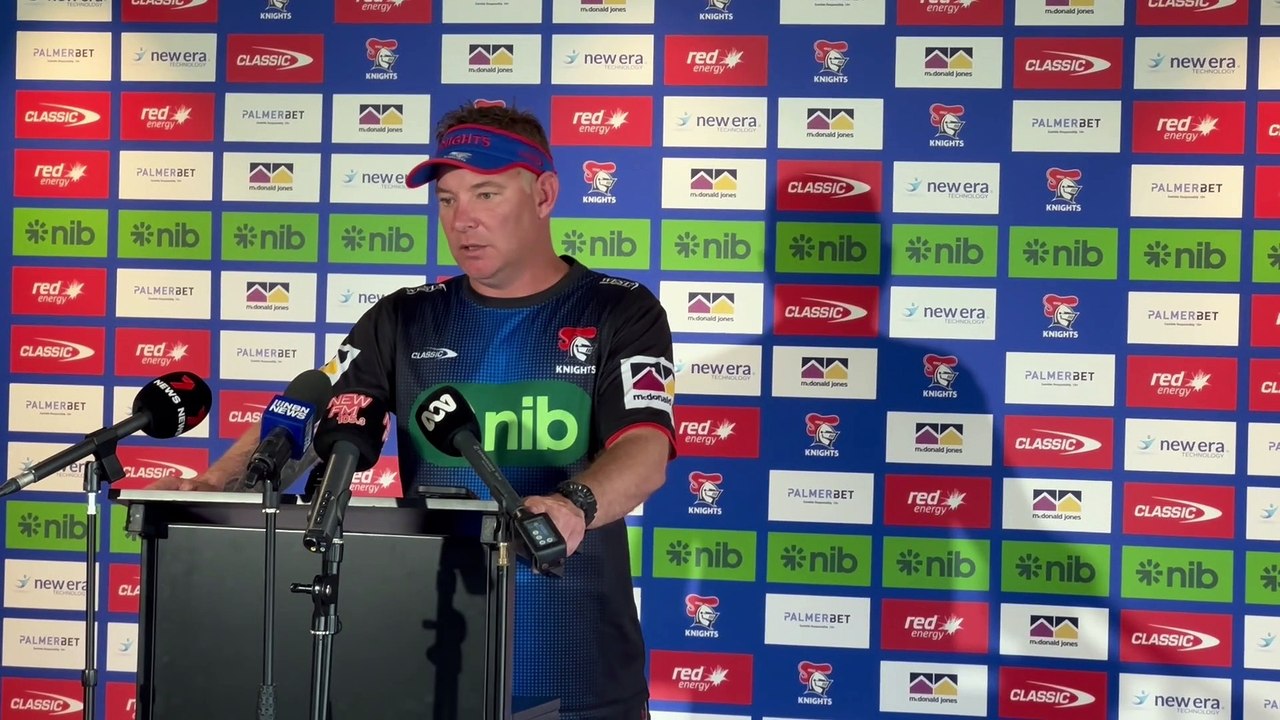 Knights coach Adam O'Brien feeling confident ahead of the Knight's first finals clash of 2023 | Newcastle Herald | September 7, 2023