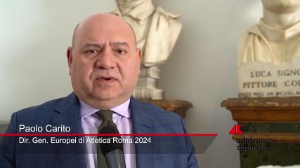 下载视频: Carito: “Europei di atletica Roma 2024: già superata la soglia di qualche migliaio di biglietti venduti”