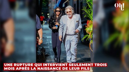 À 83 ans, Al Pacino se sépare de sa compagne de 29 ans, trois mois après avoir accueilli leur bébé