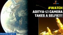 Aditya L1 shares selfie from space, captures stunning image of Earth and Moon | Oneindia News