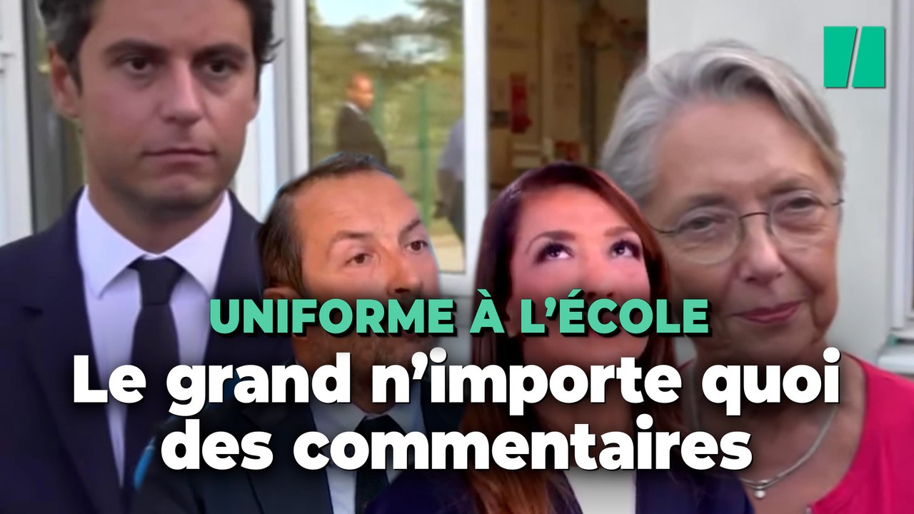 Port de l'uniforme à l'école : quand les commentaires partent dans tous les sens