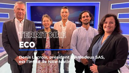 Denis Lacroix, président d'Amadeus SAS, est l'invité de Territoire Éco