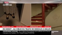 En direct sur CNews, Jean-Marc Morandini se rend dans une tour tenue par des dealers à Melun et prend le risque de monter au 5e étage où se fait « le deal » - Regardez