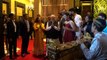 PM Modi receives an enthusiastic welcome from the members of the Indian community in Indonesia