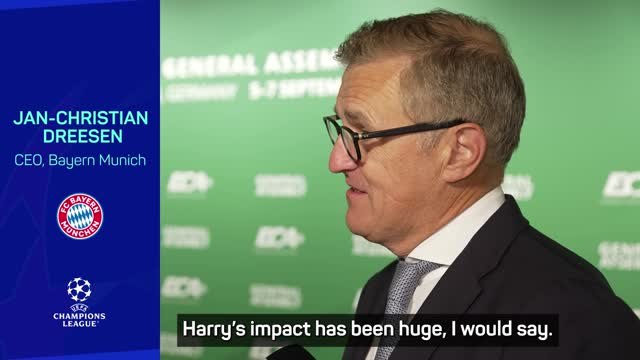 Bayern CEO 'hopeful' Kane can lead them to Champions League glory