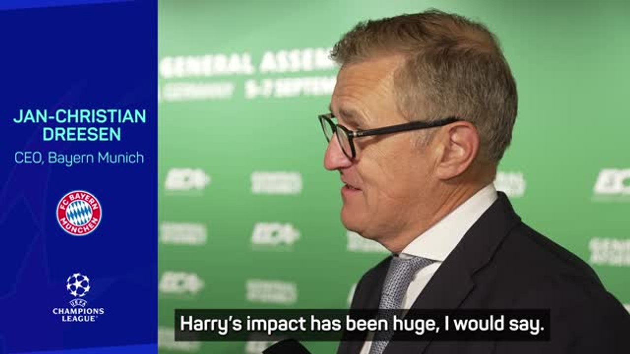 Bayern CEO 'hopeful' Kane can lead them to Champions League glory