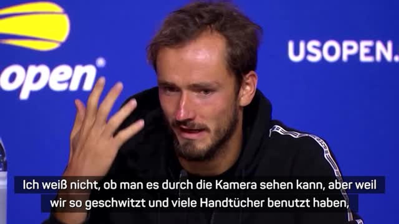 Medwedew nach Sieg: 'Waren brutale Bedingungen'