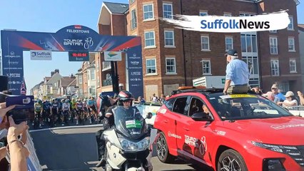 Felixstowe: Tour of Britain 2023 starts