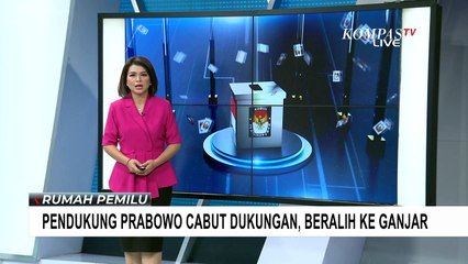 Pendukung Prabowo di Garut Pakai Topeng Wajah Ganjar! Apa Maksudnya?