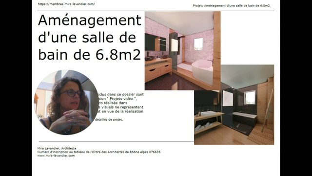 Salle de bain 7m2 avec baignoire et douche