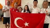 Down sendromlu milli yüzücüler Avrupa Şampiyonası'nda 4 madalya kazandı