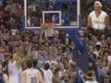 NBA J.R. Smith take the alley-oop feed from Allen Iverson an