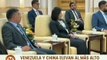 Vpdta. Delcy Rodríguez sostiene encuentro con el ministro de Asuntos Exteriores de China, Wang Yi