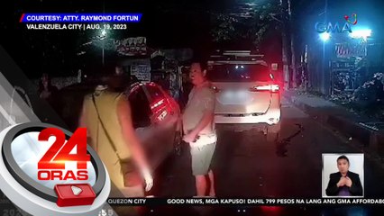 Motorista, nagkasa ng baril sa isa na namang away-kalsada na nakuhanan ng video | 24 Oras