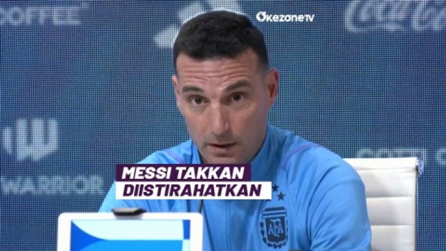 Tak Ada Kata Istirahat untuk Lionel Messi Saat Argentina Jumpa Ekuador