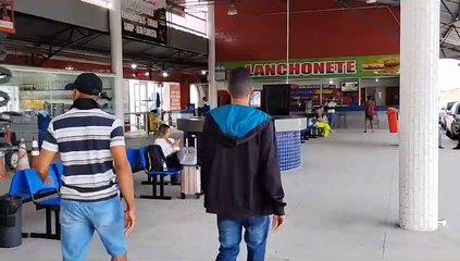 Movimentação tranquila na rodoviária de Arapiraca