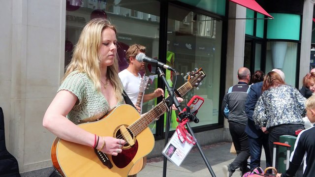 TILLY Cripwell Fantastic Cover of Feeling Good from Grafton Street Dublin