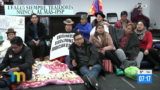 Huelga por la ley de elecciones judiciales