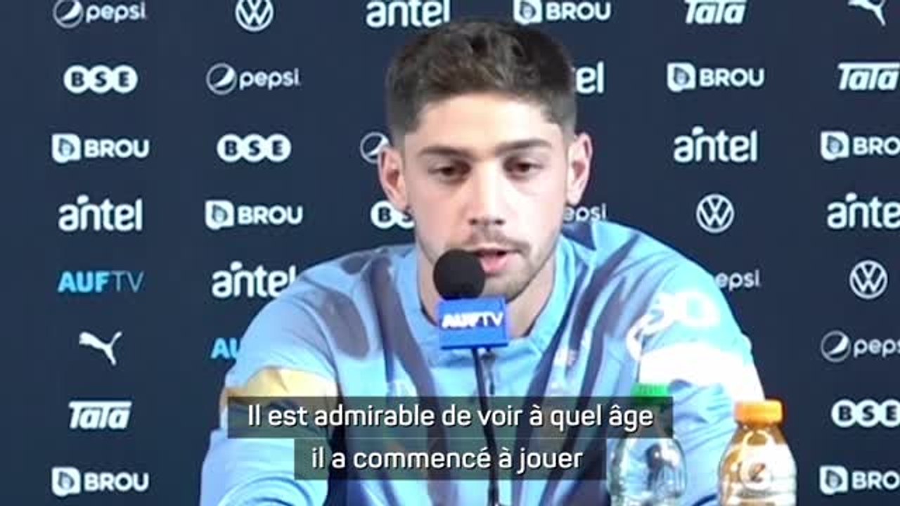 Uruguay - Valverde : "Ugarte est l'un des meilleurs milieux de terrain du monde"