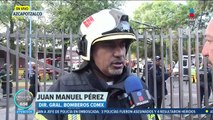 Se incendia bodega del IMSS en la alcaldía Azcapotzalco, CDMX