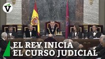 Arranca el curso judicial en un acto presidido por el rey Felipe VI