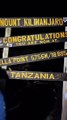 Paul Belmondo a gravi le sommet du Kilimandjaro avec son fils, l'acteur Victor Belmondo, et l'un de ses amis