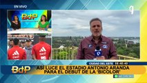 Selección Peruana reconoció el estadio Antonio Aranda previo al debut contra Paraguay