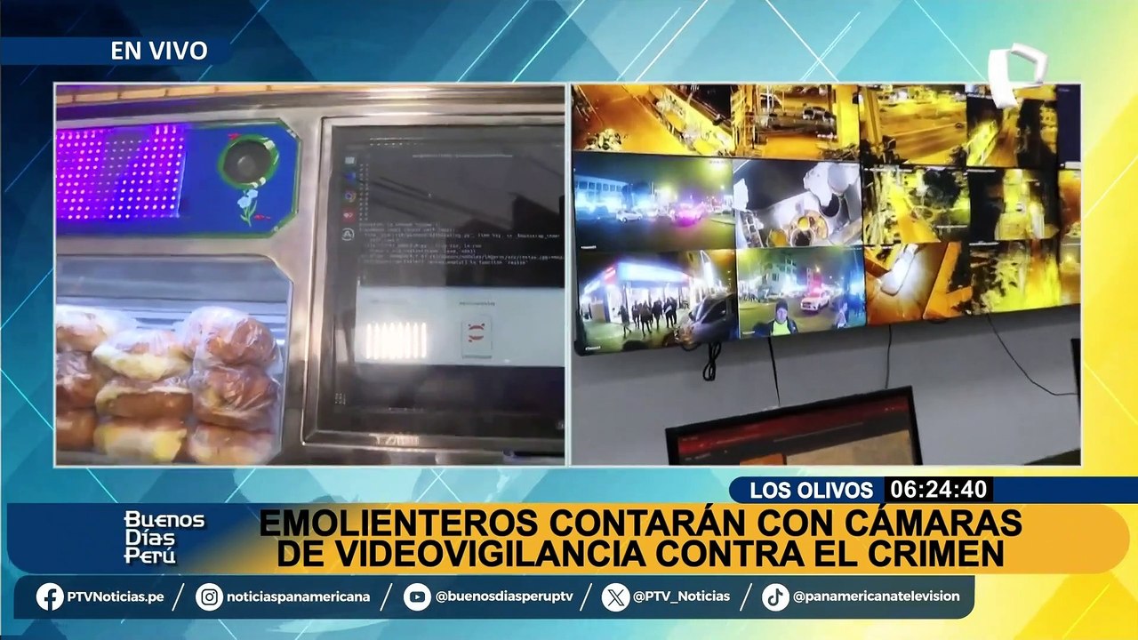Los Olivos: emolienteros contarán con cámaras en sus puestos que detectarán delincuentes