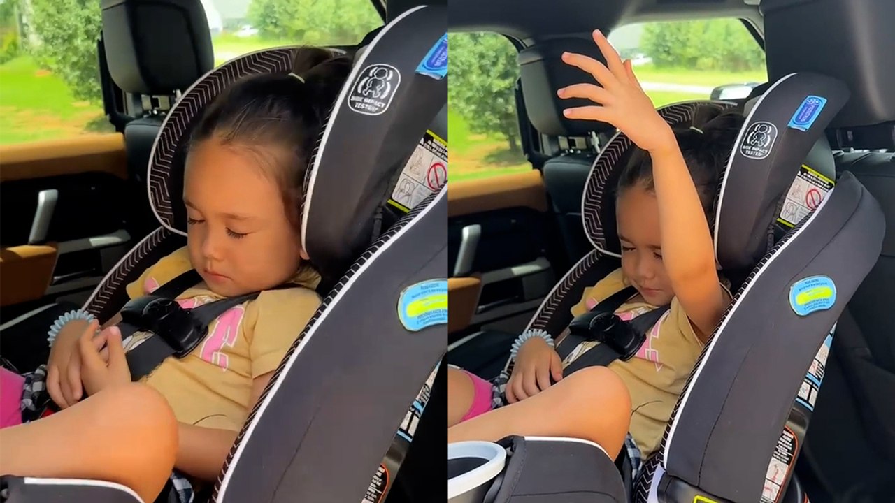 Adorable Toddler Pretends To Be SLEEPING!