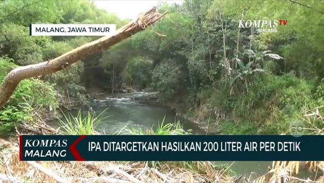 Wali Kota Malang Targetkan 200 Liter Air per Detik di Intalasi Pengolahan Air Minum