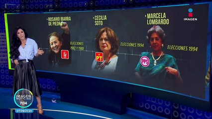 Ellas son las mujeres que han buscando la Presidencia de México