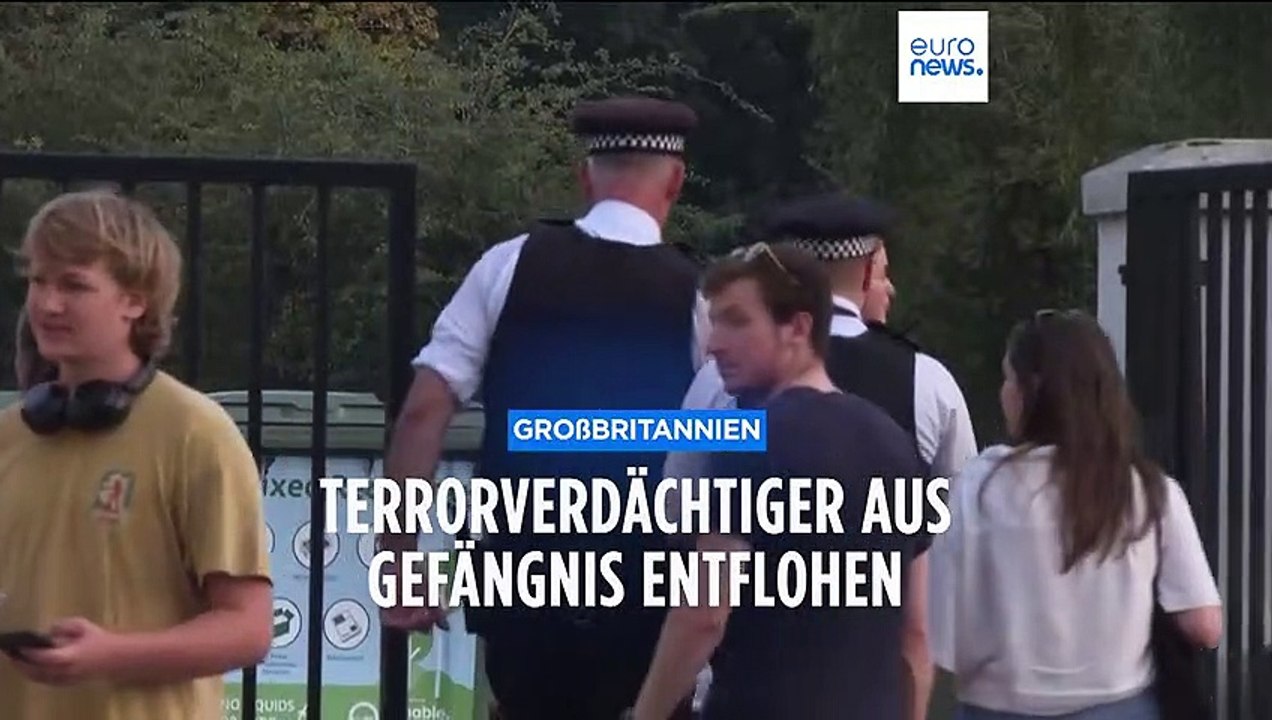 Geflohener Häftling soll sich unter Lieferwagen festgeklammert haben