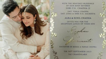 Parineeti Chopra -Raghav  Chadha का Wedding Invitation Card हुआ Viral, जानिए सभी जरूरी Details