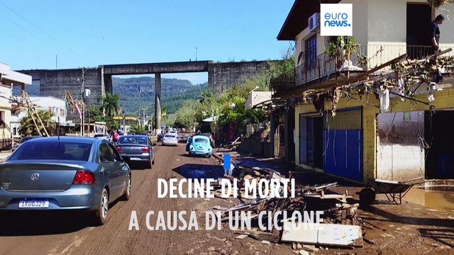 Il ciclone devasta Rio Grande do Sul, in Brasile, decine di morti, migliaia di sfollati
