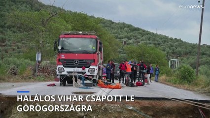 Halálos vihar tombolt Görögországban