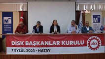DİSK Başkanı Çerkezoğlu: 