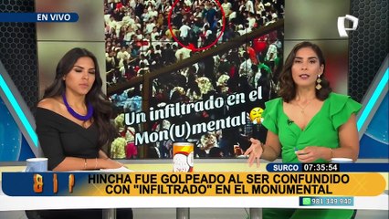 Hincha fue golpeado al ser confundido como “Infiltrado” en el estadio Monumental