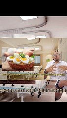 Mau Cepat Sembuh? Makan Telur Rebus Nya #kesehatan #radang #radangamandel #ispa
