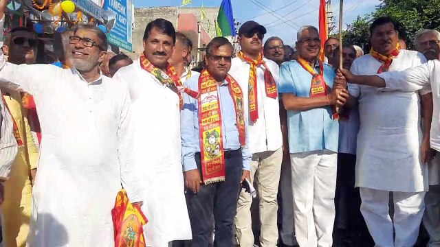 मनमोहक झांकियों से कृष्णमय हुआ शहर ,यादव समाज ने निकाली शोभायात्रा देखे वीडियो